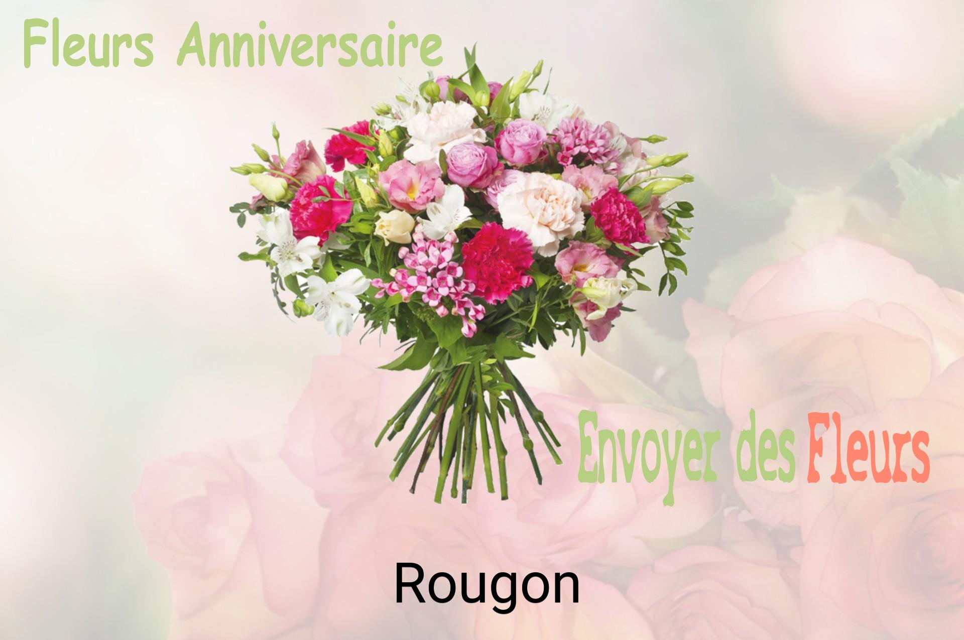 Bouquet de fleurs d’anniversaire livré à Rougon